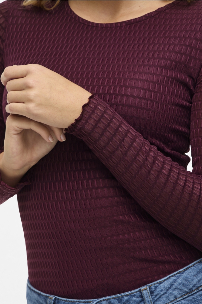 VILARINE O-NECK L/S TOP - NOOS 14107484 Fig